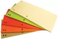 Przekładki A4 Office Products karton 235x105mm 100szt. mix kolorów - tantis.pl