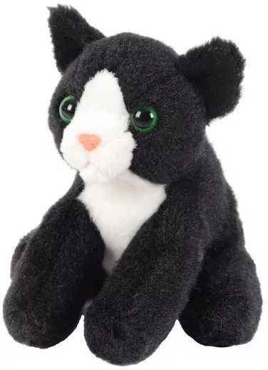 Beppe. Kot siedzący, czarny 13cm - tantis.pl