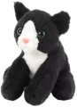 Beppe. Kot siedzący, czarny 13cm - tantis.pl