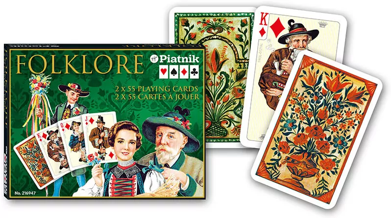 Karty lux Folklor PIATNIK - tantis.pl