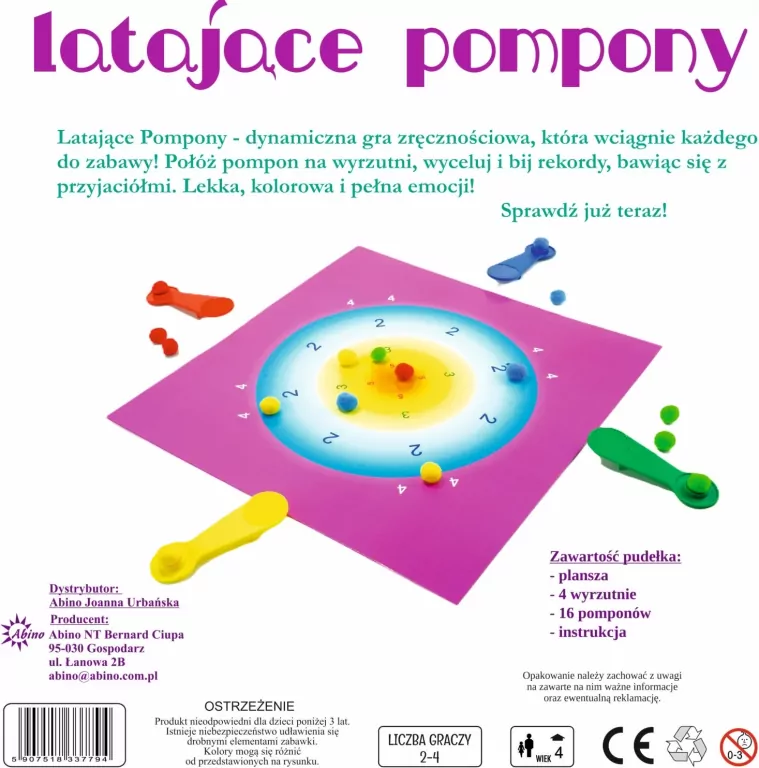 Latajce pompony ABINO - tantis.pl