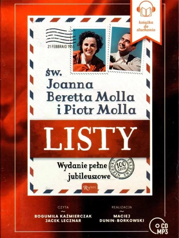 Listy Joanna Beretta Molla i Piotr Molla. Audiobook - tantis.pl