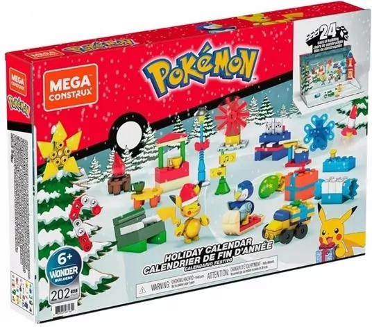 Mega Construx Pokemon Kalendarz świąteczny - tantis.pl