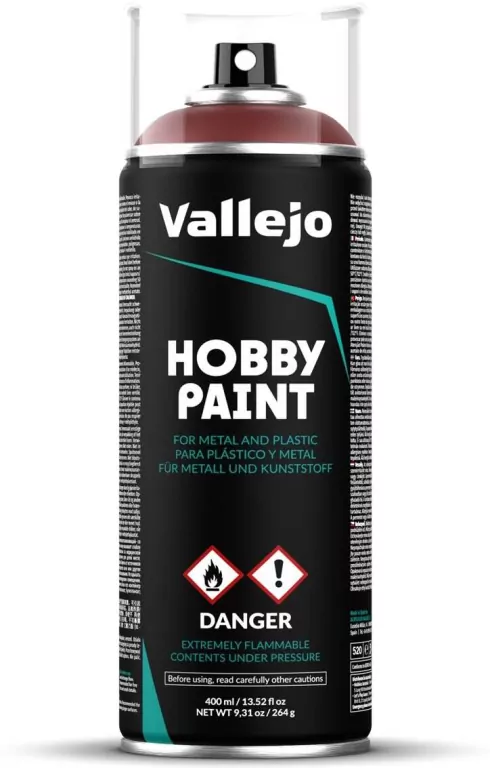 Vallejo: 28.029 - Hobby Paint Spray - Gory Red (400 ml) - tantis.pl