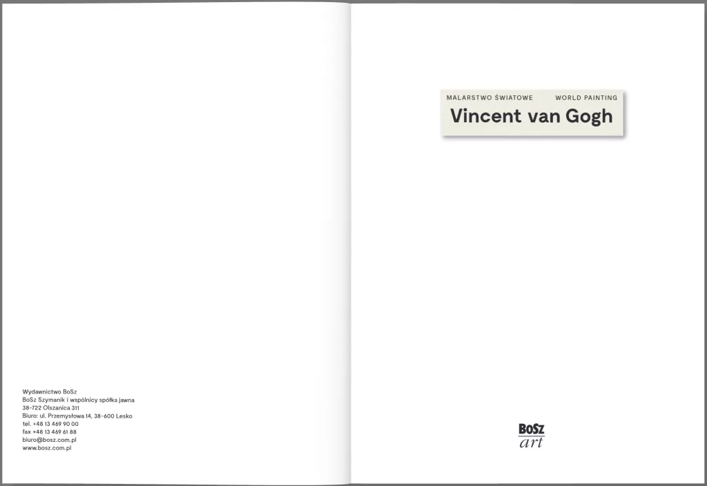Van Gogh. Malarstwo światowe - tantis.pl