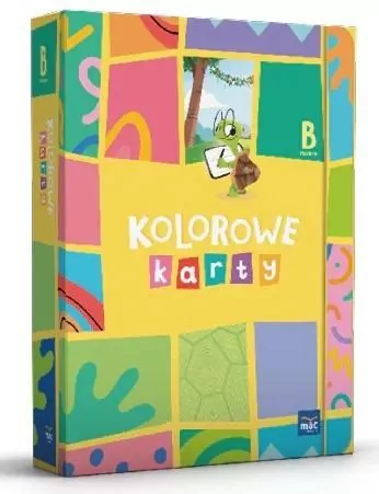 Kolorowe karty. Pięciolatek. Poziom B. Pakiet - tantis.pl