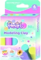Ciastolina 6x15g pastel, mix - tantis.pl