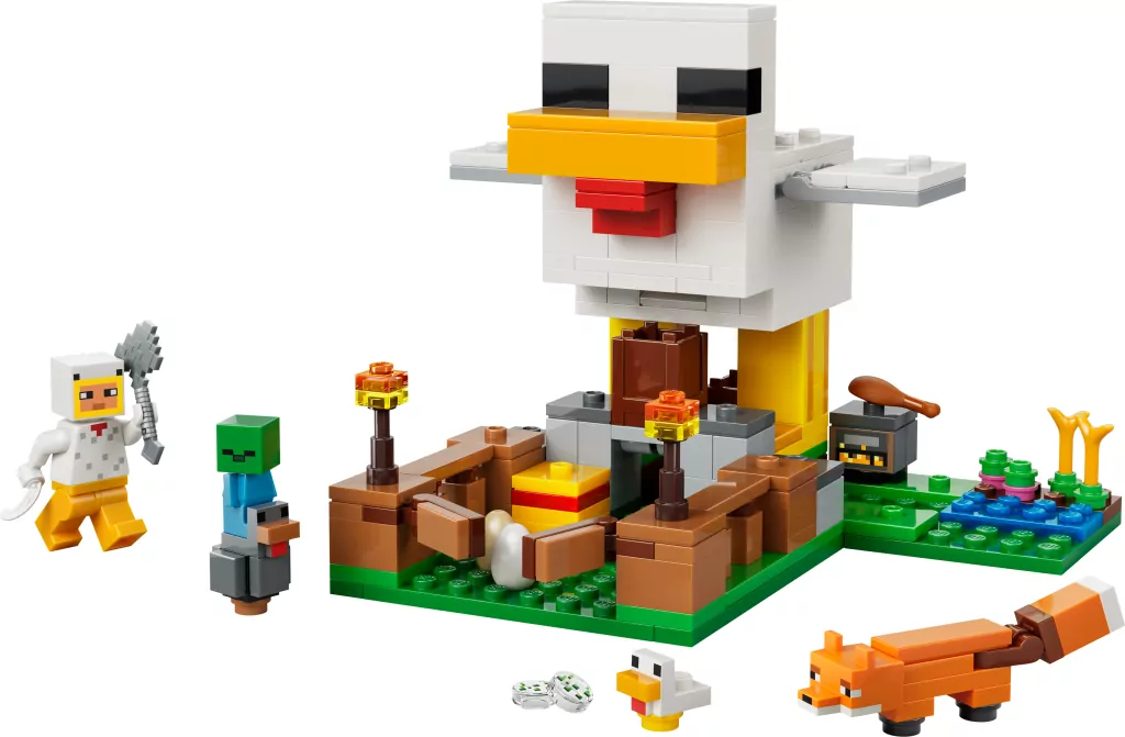 LEGO® Minecraft Farma kurczaków 21585 - tantis.pl