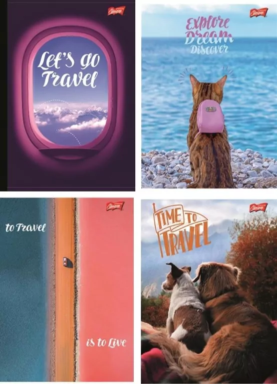 Zeszyt A5/60K linia Travel - tantis.pl