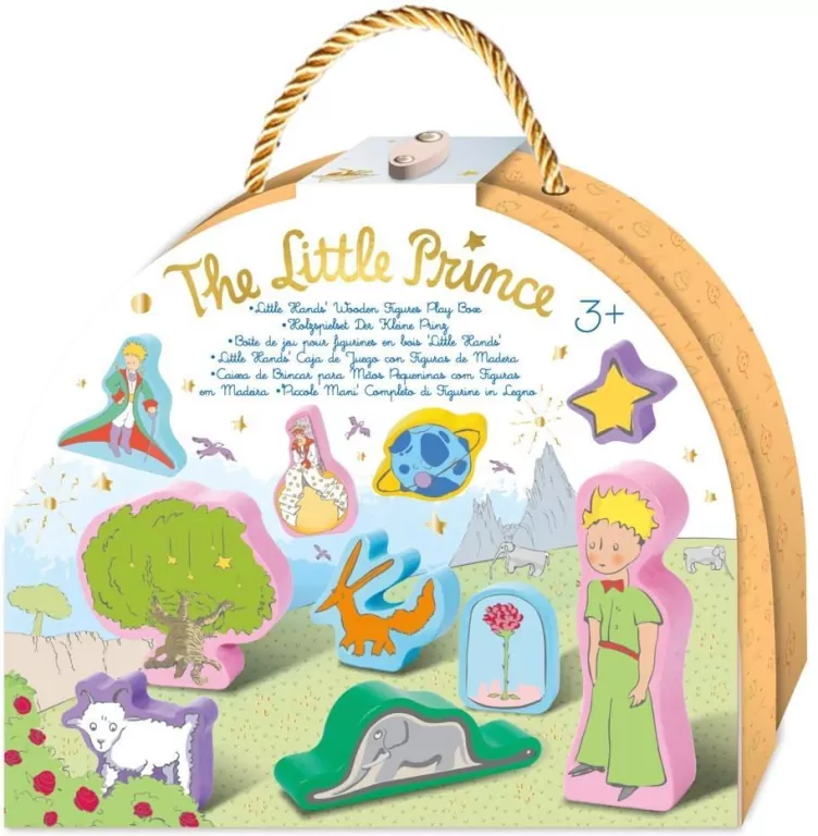 Zestaw drewnianych figurek do zabawy Mały Książę - tantis.pl