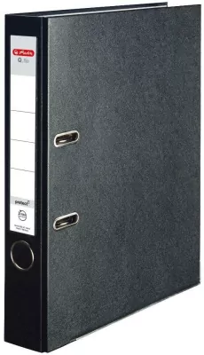 Segregator A4 5cm PP czarny Q file