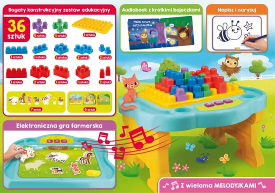 Moje pierwsze biurko elektroniczne Carotina Baby