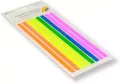 Zakładki indeksujące neon 5x135mm plastik - tantis.pl