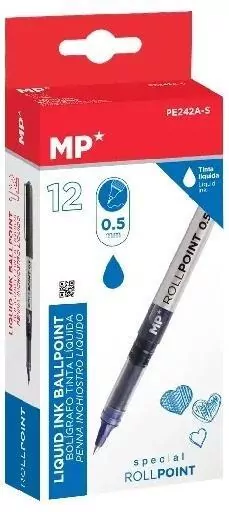 Cienkopis 0,5mm niebieski (12szt) - tantis.pl
