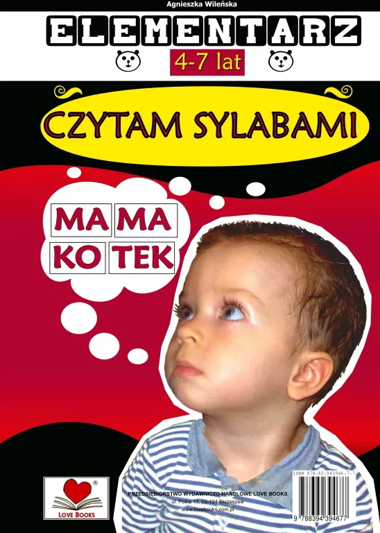 Czytam sylabami. Elementarz 4-7 lat - tantis.pl