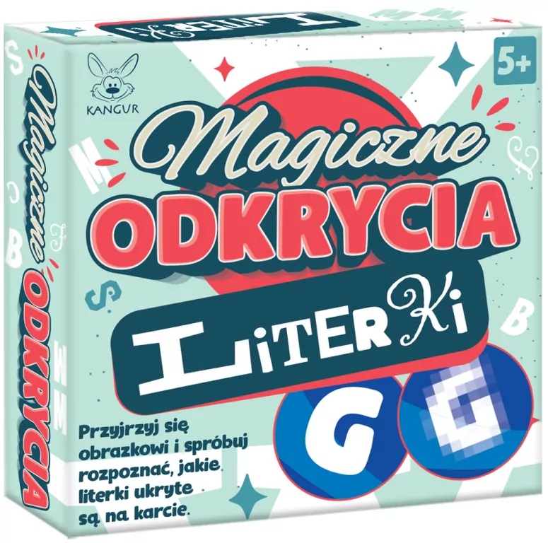 Magiczne odkrycia. Literki - tantis.pl
