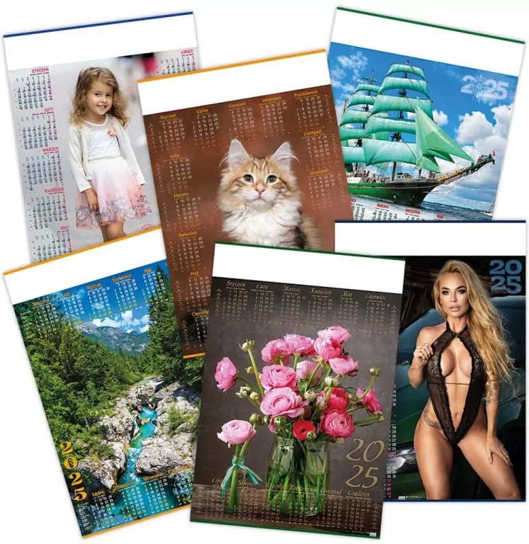 Kalendarz 2027 plakatowy MIX - tantis.pl