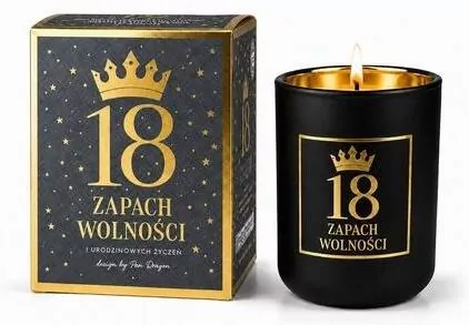 Świeczka Urodziny 18 - tantis.pl