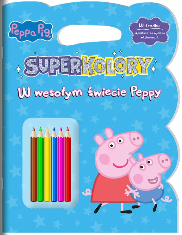 Peppa Pig. W wesołym świecie Peppy. SuperKolory - tantis.pl