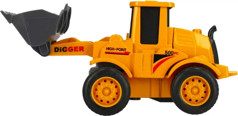 Maszyna budowlana Spychacz metalowy 15 cm - tantis.pl