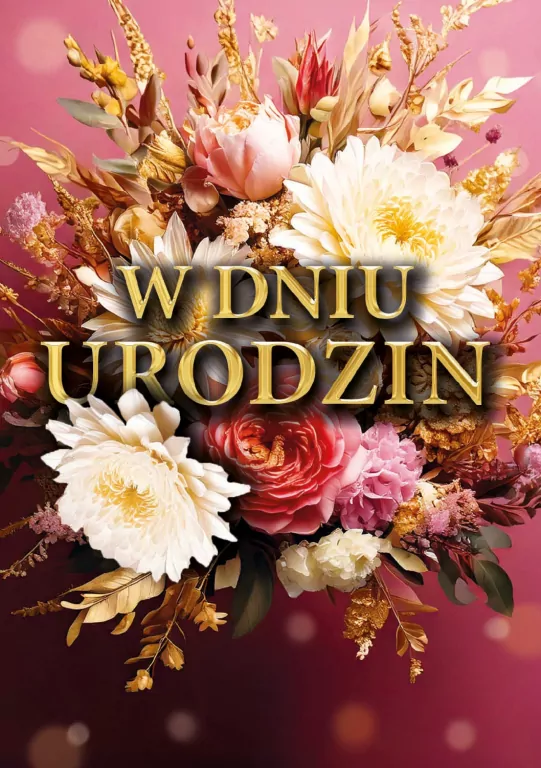 Karnet B6 3D W dniu urodzin - tantis.pl