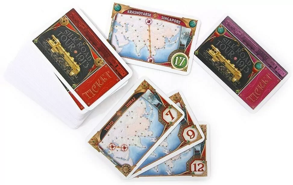 Wsiąść do pociągu: Kolekcje map: Azja - tantis.pl