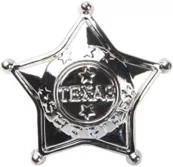 Plastikowa odznaka szeryfa GONHER 15/0