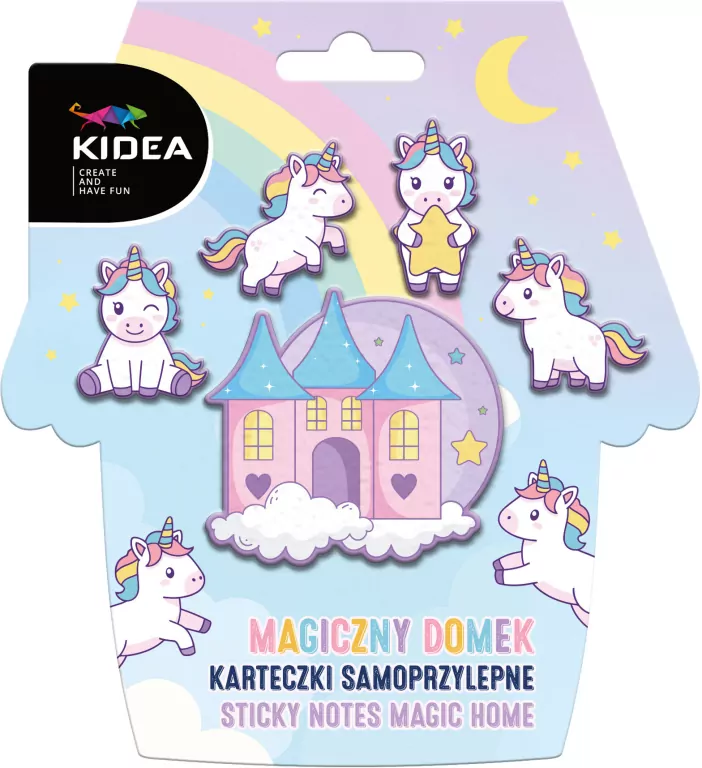 Karteczki samoprzylepne Magiczny domek KIDEA - tantis.pl