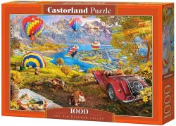 Puzzle 1000 Hot Air Balloon Valley CASTOR