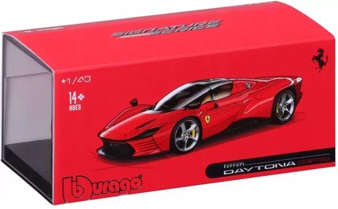 Ferrari Daytona Sp3 Red BBURAGO - tantis.pl