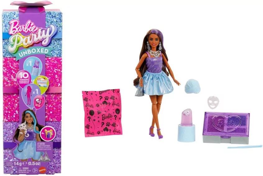 Barbie Party Unboxed Glam Party Stylowe - tantis.pl