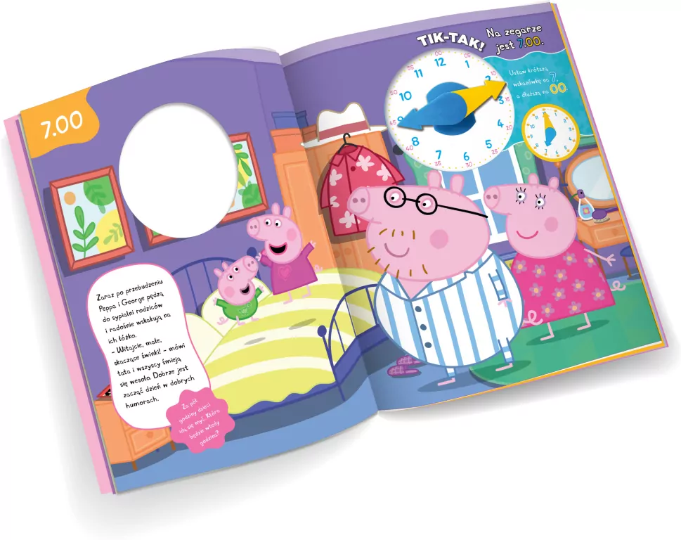 Peppa Pig. Tik-Tak. Która godzina? - tantis.pl