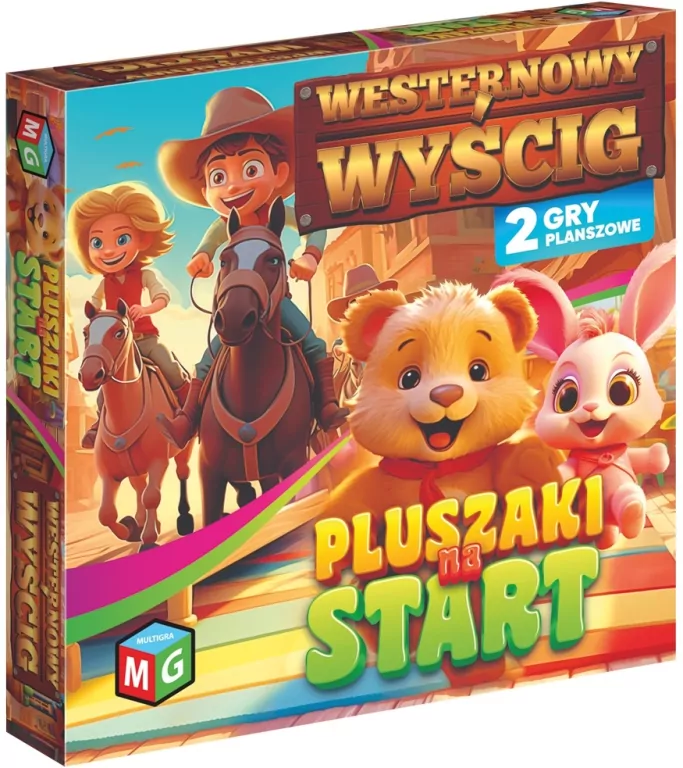 Pluszaki na start Westernowy wyścig 2w1 - tantis.pl
