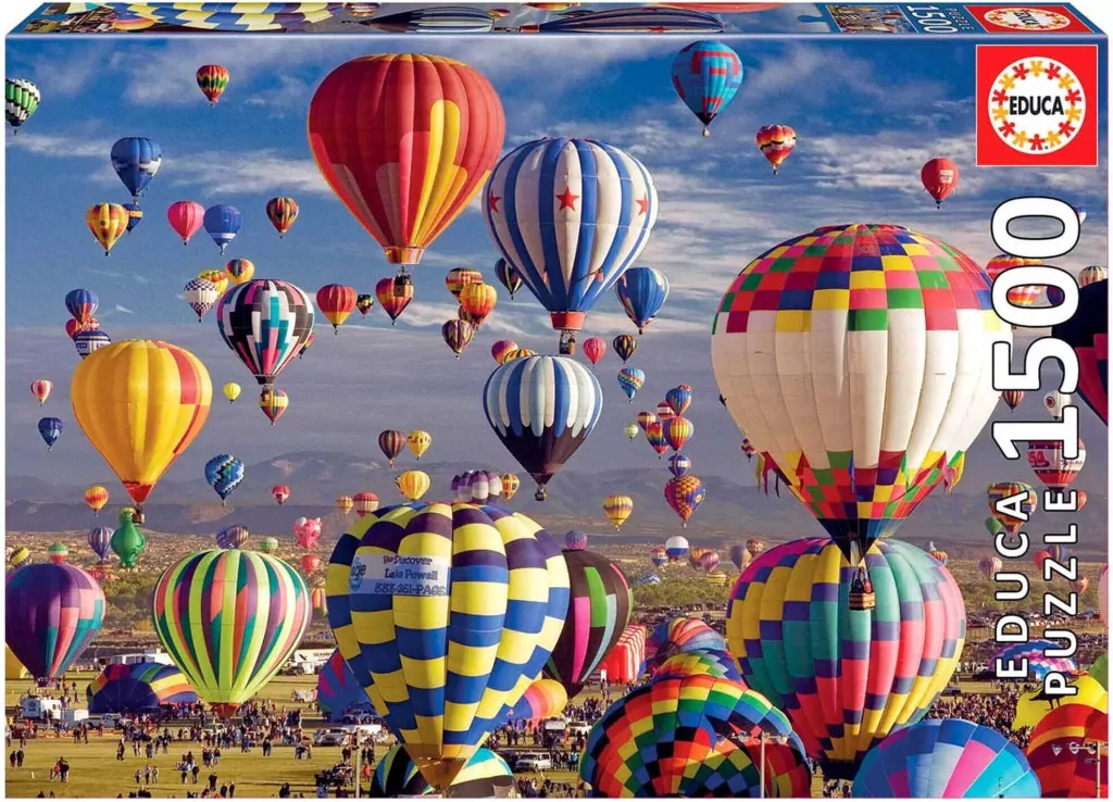 Puzzle 1500 Balony G3 - tantis.pl