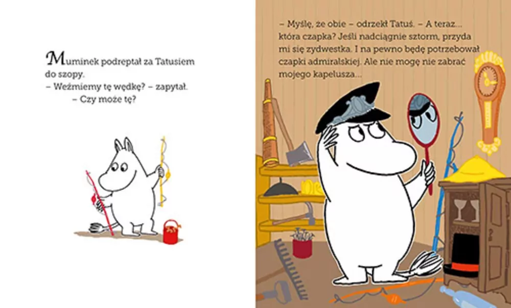 Muminek i księżycowa przygoda. Muminki - tantis.pl