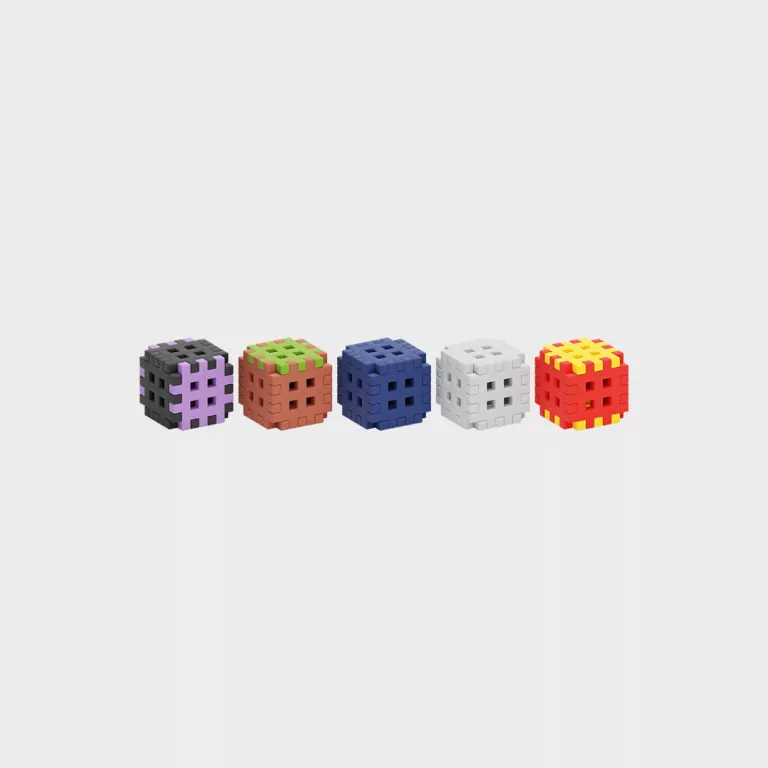Marioinex Mini Waffle Green Blocks 206 el. - tantis.pl