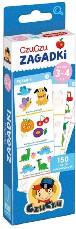 CzuCzu. Zagadki 3-4 lat - tantis.pl