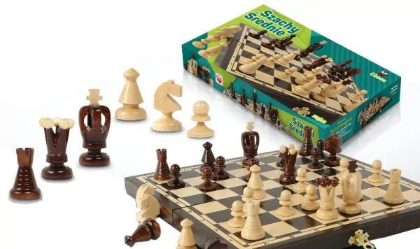 Szachy średnie 31 cm - tantis.pl