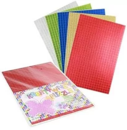 Pianka metalic puzzle mix kolorów 20x30cm - tantis.pl