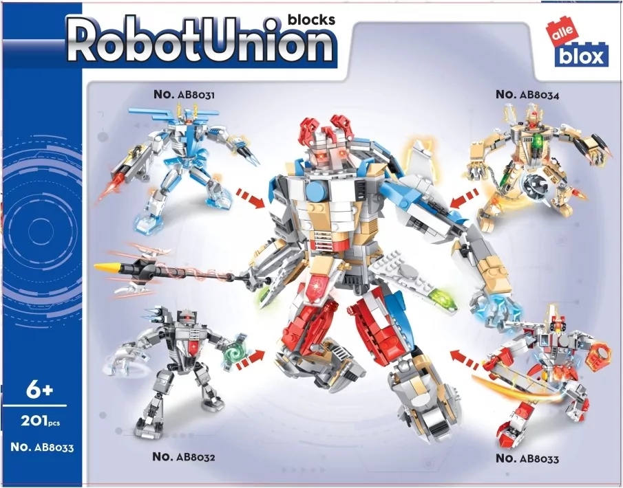 Klocki konstrukcyjne Robot ALLEBOX - tantis.pl