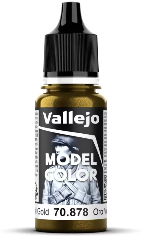 Vallejo: 70.878 - Model Color - Metallic - Old Gold (18 ml) - tantis.pl