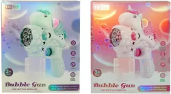 Pistolet do baniek mydlanych jednorożec MIX