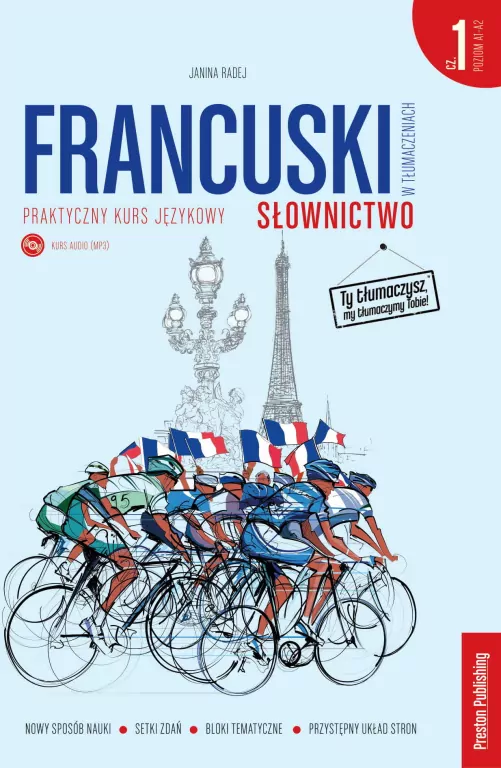 Francuski w tłumaczeniach. Słownictwo 1 Poziom A1-A2 - tantis.pl