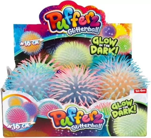 PILKA GUM SWIEC W CIEMN KOLCZATKA 16CM MIX6 D12 - tantis.pl