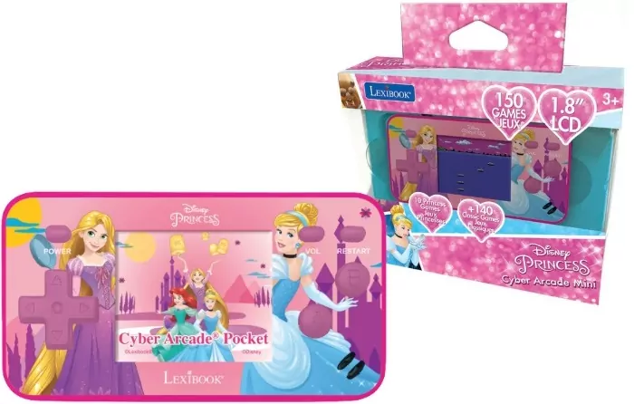 Konsola podręczna, Cyber Arcade Pocket Disney Princess - tantis.pl