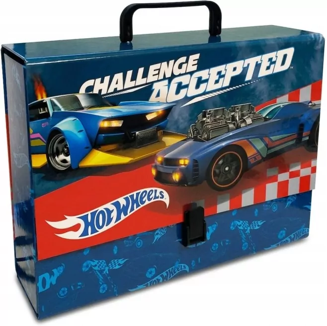 Teczka z rączką A4 XL Hot Wheels - tantis.pl