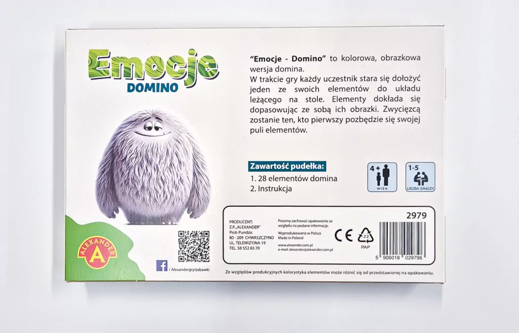 Domino Emocje - tantis.pl