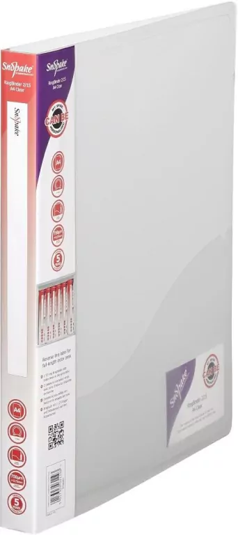 Segregator A4 15mm 2R przezroczysty - tantis.pl
