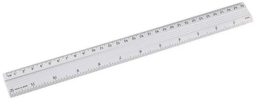 Linijka aluminiowa 30cm - tantis.pl