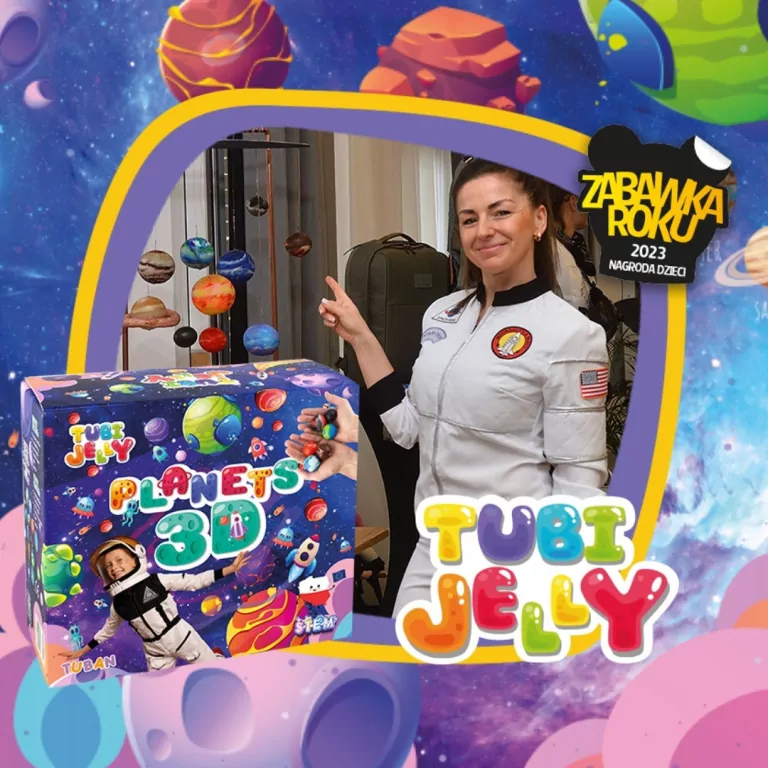 Zestaw Tubi Jelly. Planety - tantis.pl